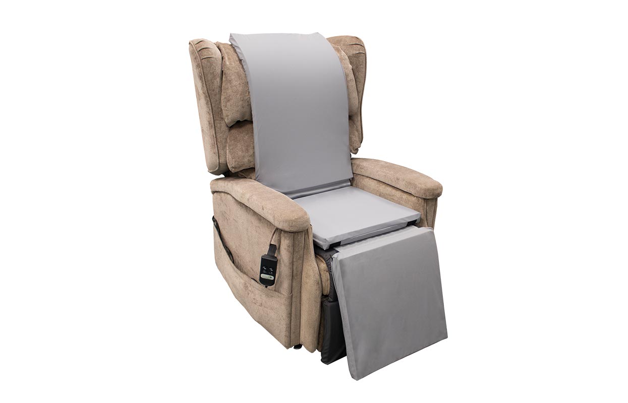 Ultimate Healthcare Ultra-Cline Pressure Relief Rise Recliner Seat and Leg  Cushion Set